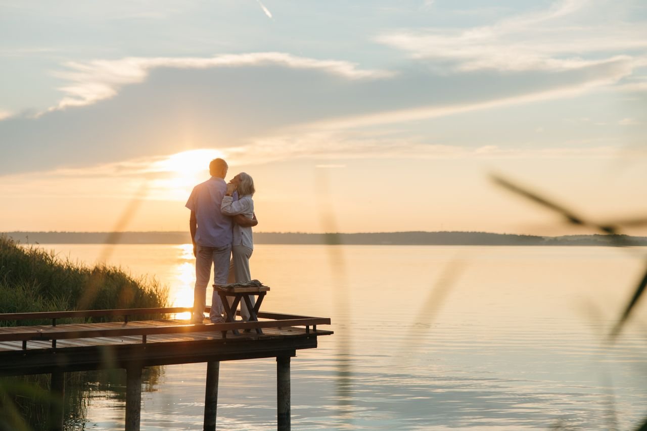 Financial planning documents and retirement strategy review
